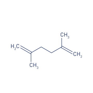 2,5-Dimethyl-1,5-hexadiene chemical formula